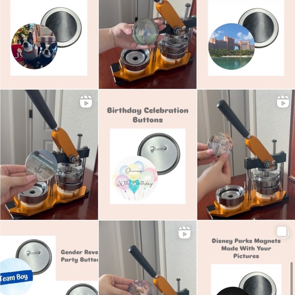 Custom Magnets or Buttons 3” (2-$10 • 4-$18 • 6-$22) ~ 6+ Custom Pricing - Picture 5 of 11